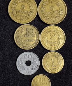 ,LOT,MONNAIE,FRANCAISE,DATES,RARES,