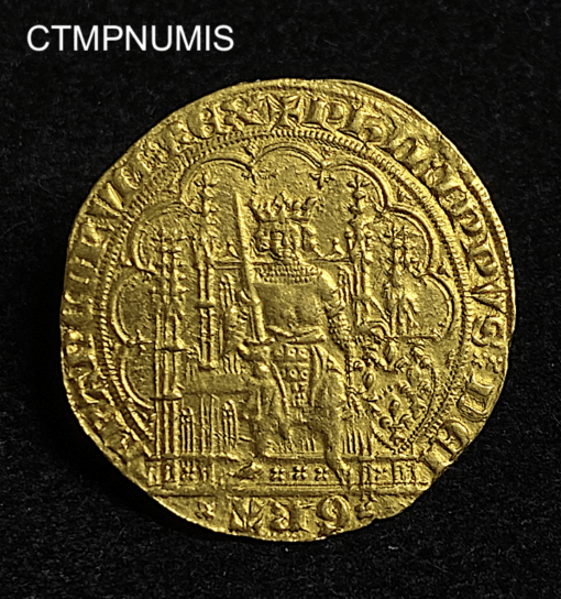 ,MONNAIE,PHILIPPE,VI,ECU,OR,CHAISE,A,LA,ROYALE,