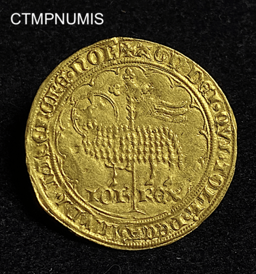 ,MONNAIE,ROYALE,JEAN,II,LE,BON,MOUTON,OR,