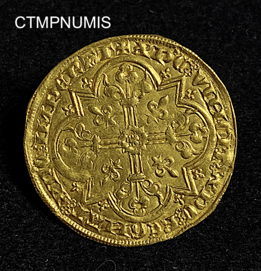,MONNAIE,ROYALE,JEAN,II,LE,BON,MOUTON,OR,