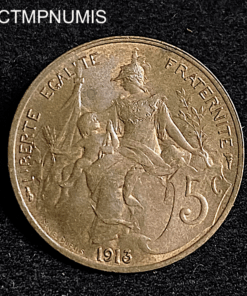 ,MONNAIE,5,CENTIMES,DUPUIS,1913,SUP,