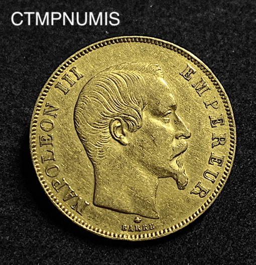,MONNAIE,50,FRANCS,OR,NAPOLEON,1859,BB,STRASBOURG,