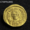 ,MONNAIE,CONSTANTINOPLE,SOLIDUS,JUSTINIEN,OR,