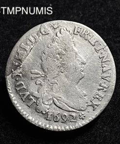 ,MONNAIE,ROYALE,LOUIS,XIV,4,SOLS,1692,M,TOULOUSE,
