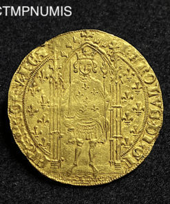 ,MONNAIE,FRANCS,OR,A,PIED,CHARLES,V,