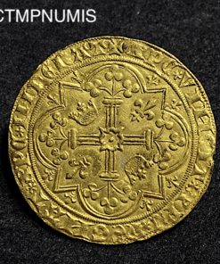 ,MONNAIE,FRANCS,OR,A,PIED,CHARLES,V,