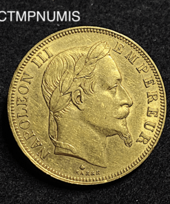 ,MONNAIE,50,FRANCS,OR,NAPOLEON,1864,