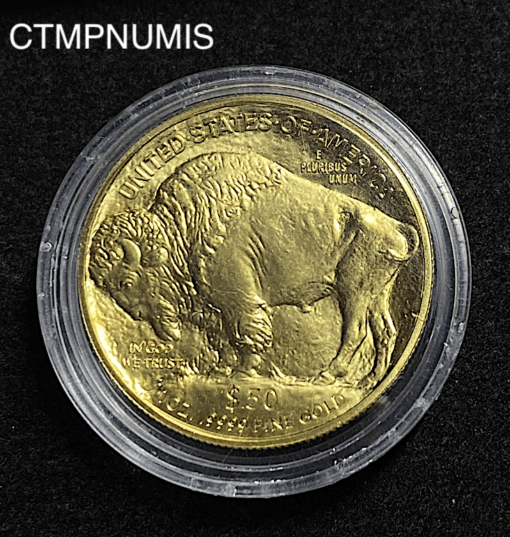 ,MONNAIE,ETATS,UNIS,50,DOLLAR,BUFFALO,OR,1,ONCE,OR,2015,