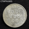 ,MONNAIE,BELGIQUE,50,FRANCS,ARGENT,1940,