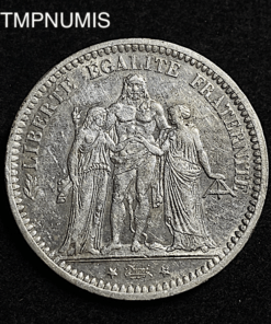 ,MONNAIE,5,FRANCS,ARGENT,HERCULE,1870,
