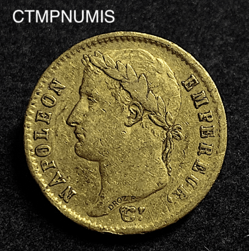 ,MONNAIE,20,FRANCS,OR,NAPOLEON,LAUREE,1807,