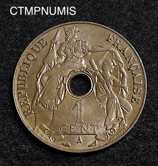 ,MONNAIE,INDOCHINE,1,CENT,1912,