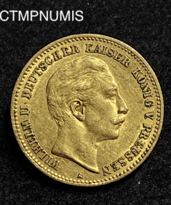 ,MONNAIE,ALLEMAGNE,PRUSSE,10,MARK,OR,1904,