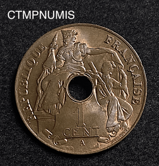 ,MONNAIE,INDOCHINE,1,CENT,1922,