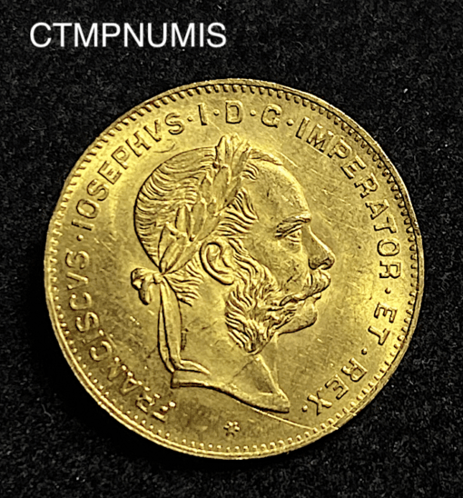 ,MONNAIE,AUTRICHE,4,FLORIN,10,FRANCS,OR,1892,