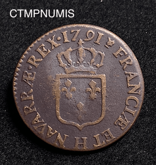 ,MONNAIE,LOUIS,XVI,1/2,SOL,1791,LA,ROCHELLE,