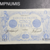 ,BILLET,5,FRANCS,BLEU,28,JUIN,1913,CANCER,NEUF,