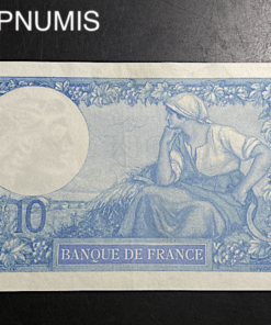 ,BILLET,MINERVE,1916,NEUF,10,FRANCS,