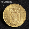 ,MONNAIE,PAYS,BAS,10,GULDEN,OR,1897,