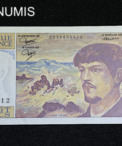 ,BILLET,20,FRANCS,DEBUSSY,1980,NEUF,