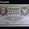 ,BILLET,POLOGNE,1000,MAREK,1919,