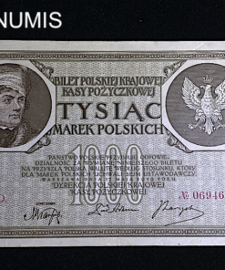 ,BILLET,POLOGNE,1000,MAREK,1919,