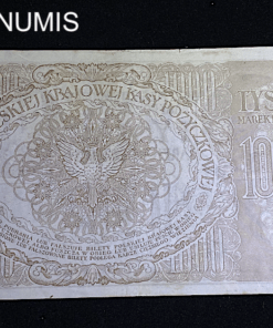 ,BILLET,POLOGNE,1000,MAREK,1919,
