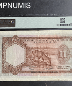 ,BILLET,CONGO,BELGE,RUANDA,URUNDI,1953,1000,FRANCS,
