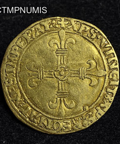 ,MONNAIE,ECU,OR,FRANCOIS,I°,SOLEIL,LYON,