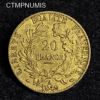 ,MONNAIE,20,FRANCS,OR,CERES,1849,