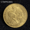 ,MONNAIE,20,FRANCS,OR,COQ,1899,