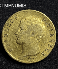 ,MONNAIE,40,FRANCS,OR,NAPOLEON,AN,13,