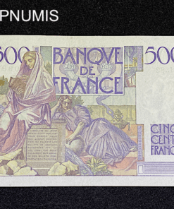 ,BILLET,500,FRANCS,CHATEAUBRIAND,1946,