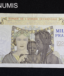 ,BILLET,AFRIQUE,OCCIDENTALE,1000,FRANCS,28,4,1945,