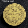 ,MONNAIE,20,FRANCS,OR,LOUIS,PHILIPPE,1834,