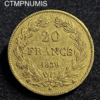 ,MONNAIE,20,FRANCS,OR,LOUIS,1839,