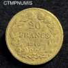 ,MONNAIE,20,FRANCS,OR,LOUIS,PHILIPPE,1840,