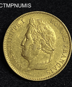 ,MONNAIE,40,FRANCS,OR,LOUIS,PHILIPPE,1831,