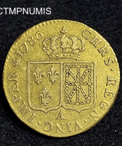 ,MONNAIE,LOUIS,OR,LOUIS,XVI,1786,