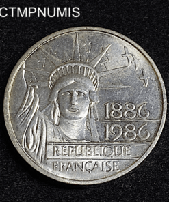 ,MONNAIE,PIEFORT,100,FRANCS,ARGENT,1986,