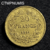 ,MONNAIE,20,FRANCS,OR,LOUIS,PHILIPPE,1841,