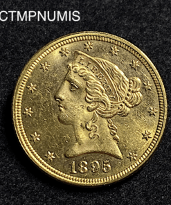 ,MONNAIE,ETATS,UNIS,5,DOLLAR,OR,1895,SUP,