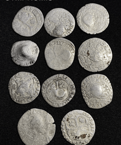 ,MONNAIE,LOUIS,XIII,CONTREMARQUE,LIS,QUINZAIN