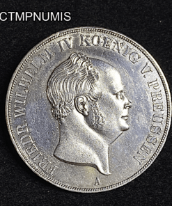 ,MONNAIE,PRUSSE,2,THALER,ARGENT,1856,SUP,
