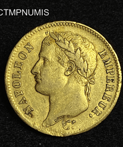 ,MONNAIE,40,FRANCS,OR,NAPOLEON,1808,