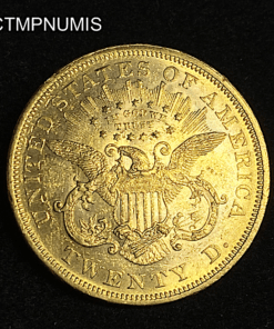 ,MONNAIE,ETATS,UNIS,20,DOLLAR,OR,1867,