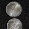 ,MONNAIE,1/2,1,2,5,FRANCS,SEMEUSE,1993,