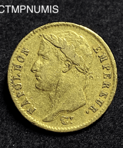 ,MONNAIE,20,FRANCS,OR,NAPOLEON,1808,M,TOULOUSE,