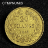 ,MONNAIE,20,FRANCS,OR,LOUIS,PHILIPPE,1848,