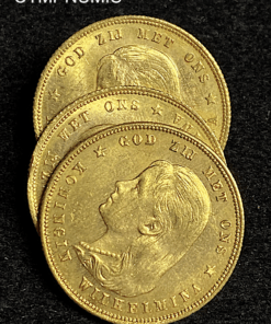 ,MONNAIE,PAYS,BAS,10,GULDEN,OR,1897,